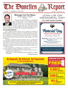 Dunellen Report April